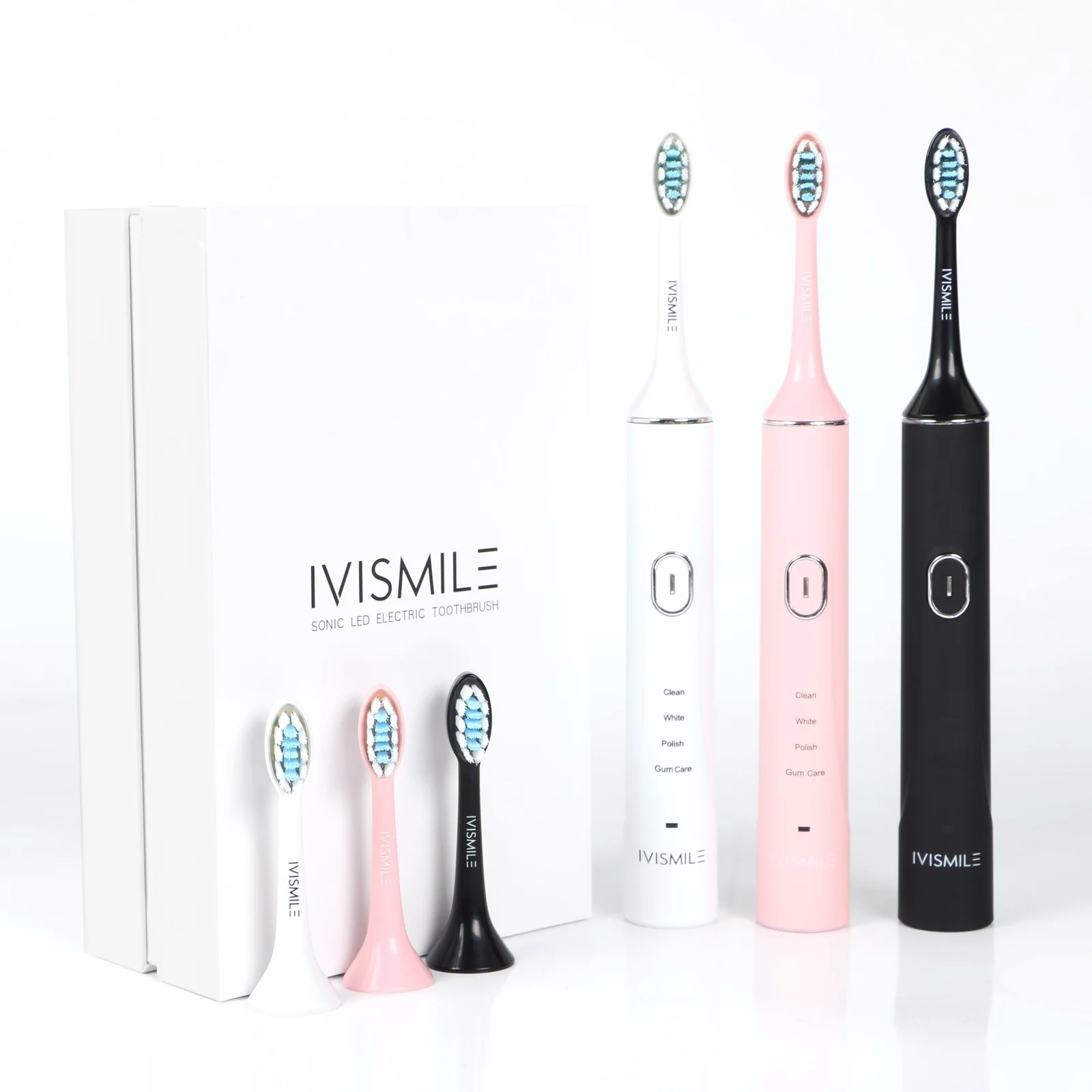 IVISMILE ELECTRONIC TOOTHBRUSH BLACK(2080)