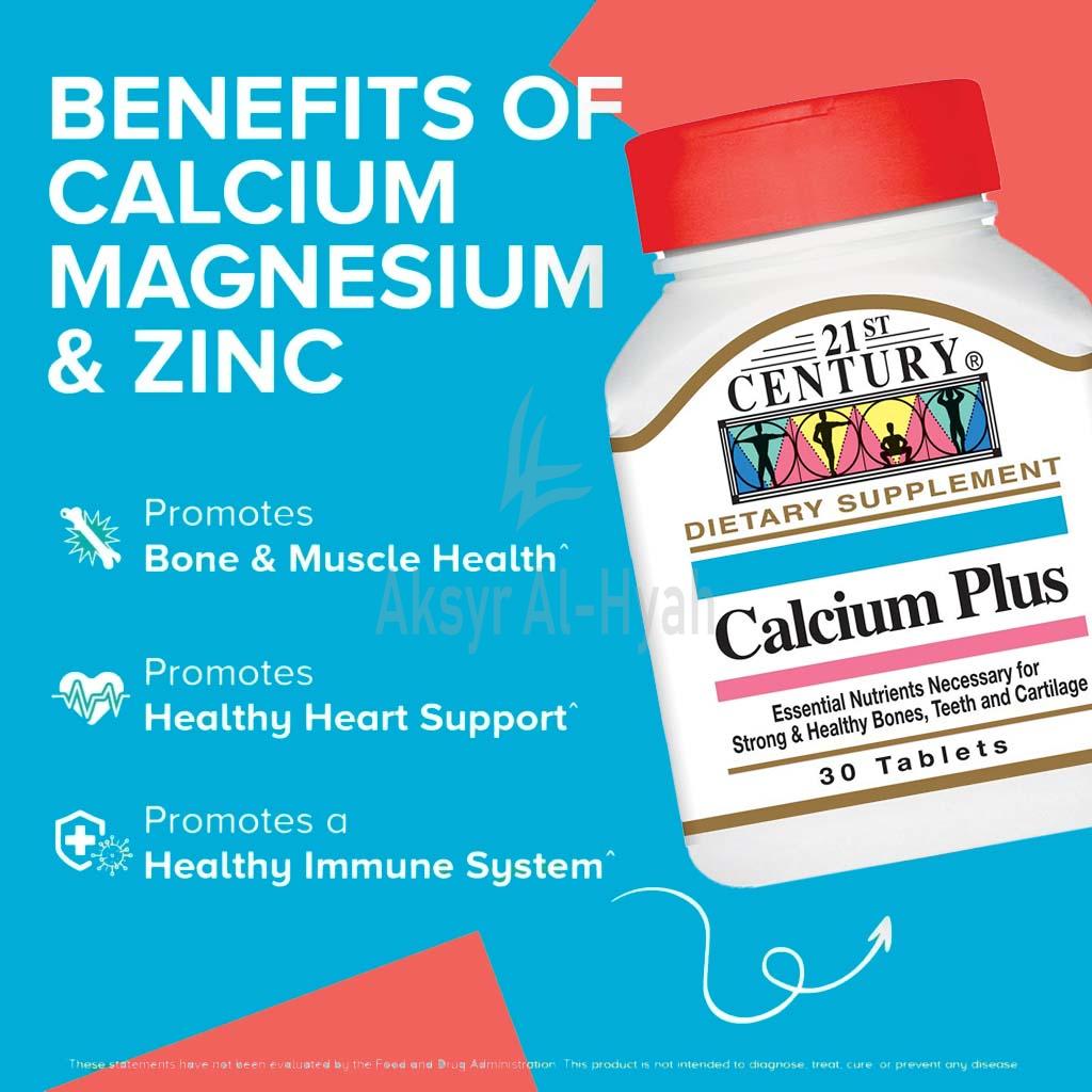 21 CH CALCIUM PLUSE TAB 30'S 2