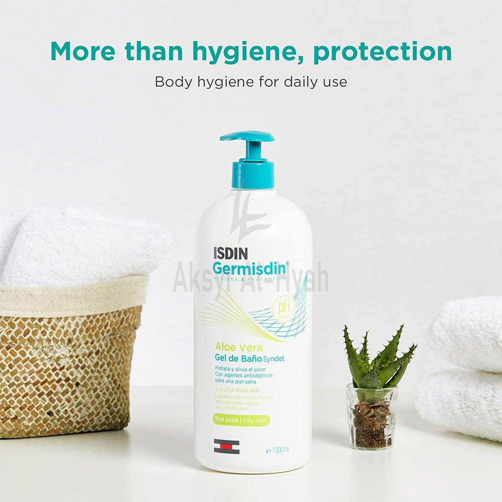 ISDIN GERMISDIN ALOE VERA BATH GEL SHAMPOO 250ML#ISD060 2