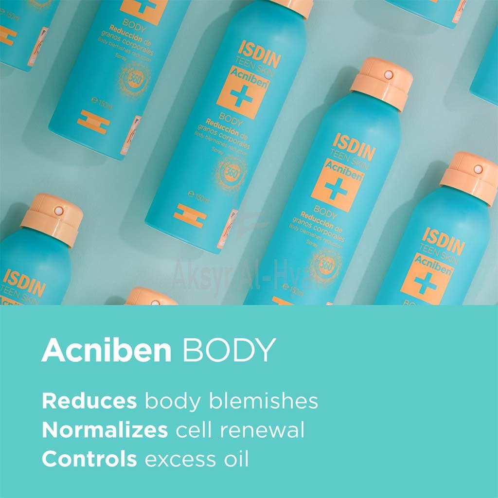 ISDIN ACNIBEN BODY BLEMISHES REDUCTION SPRAY150ML #ISD074 5