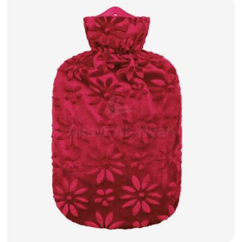 SANGER(13396) HOT WATER BAG W/CLASSIC  BLACK BERRY