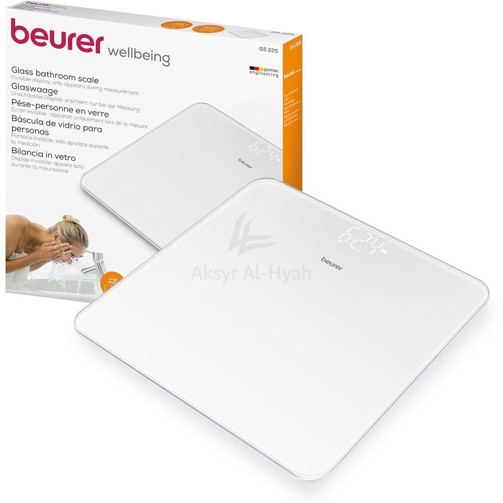 BEURER [GS 225] DIGITAL GLASS SCALE WHITE