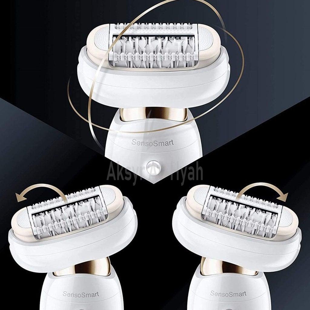 BRAUN SES9010 3D SILK EPIL 9 WHT/GOLD 1