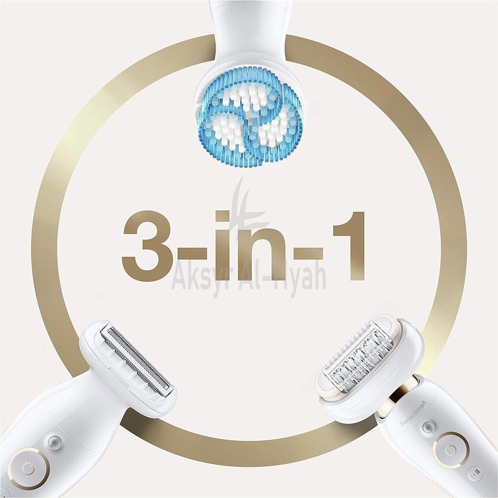 BRAUN SES9010 3D SILK EPIL 9 WHT/GOLD 2