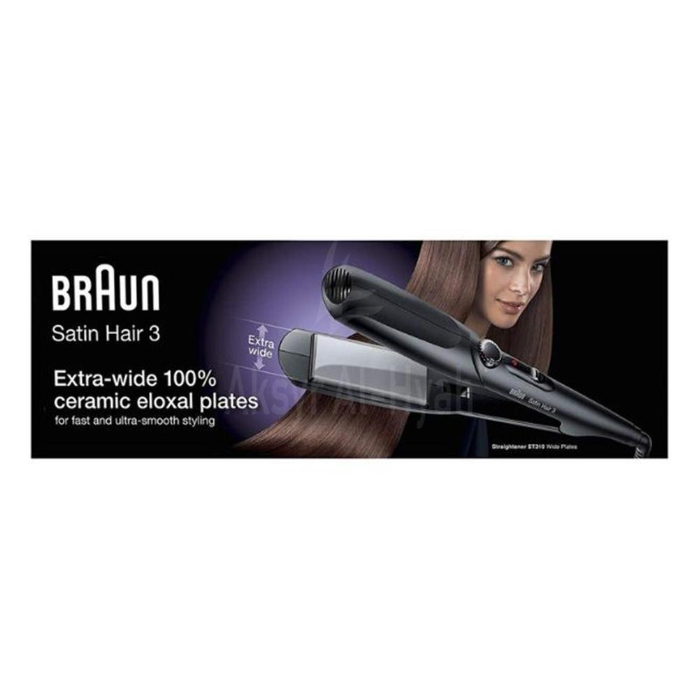 BRAUN (BN996)SATIN HAIR 3 WIDE PLATE ST310 5