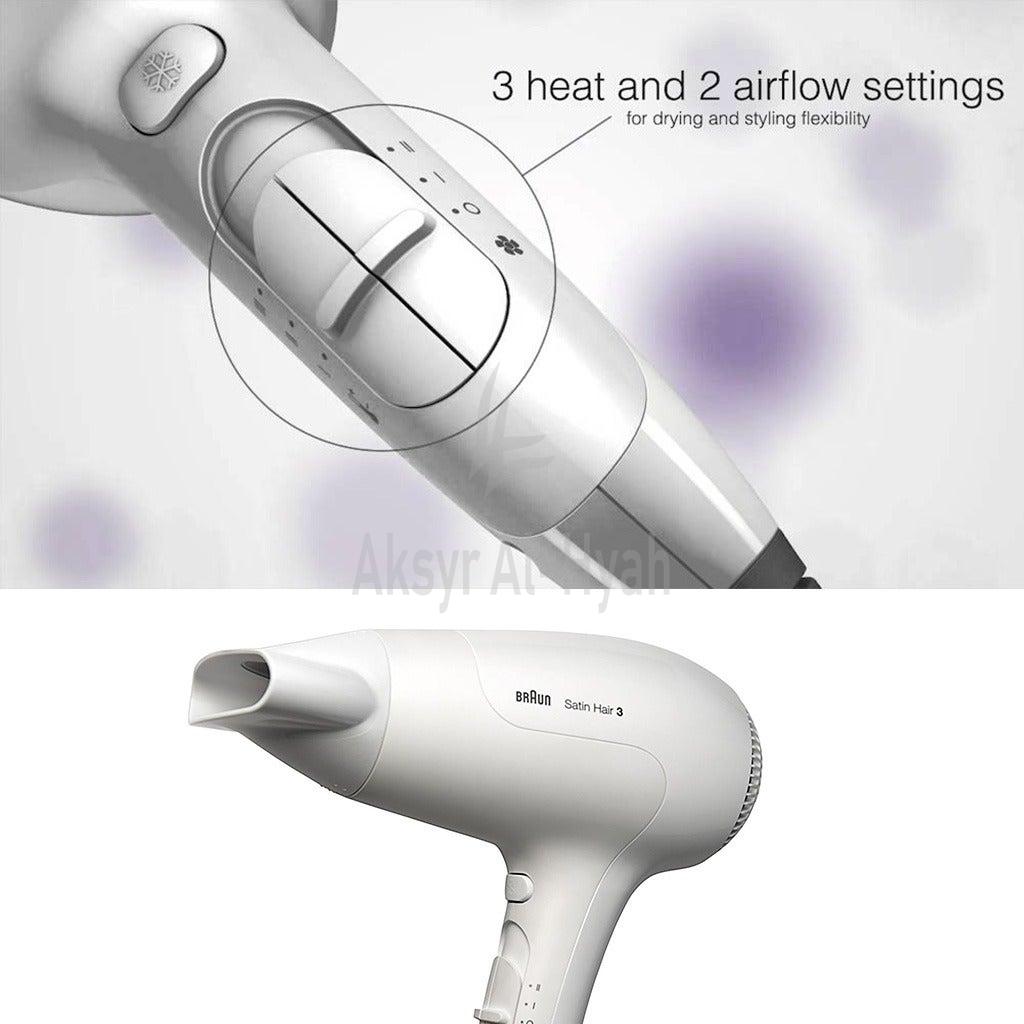 BRAUN(BN294) SATIN HAIR 3 IONIC DRYER HD380