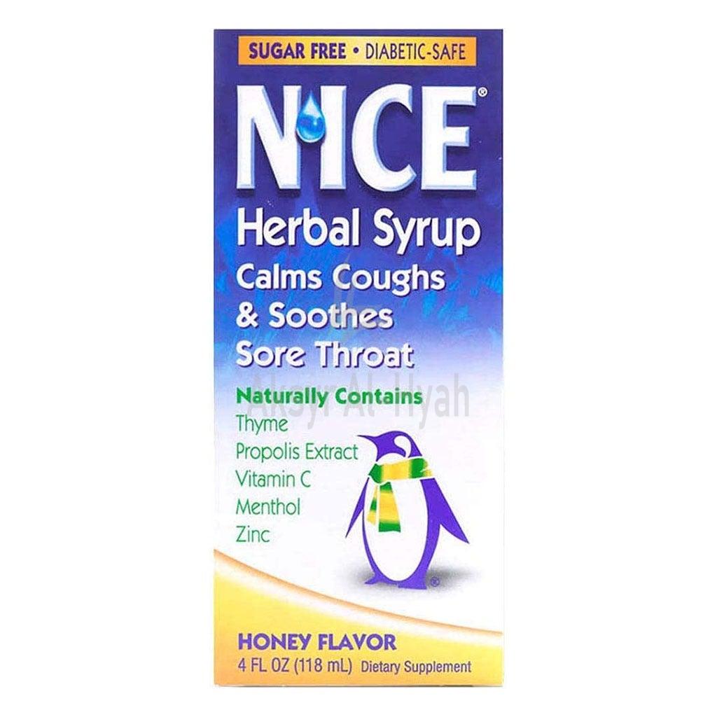 NICE HERBAL COUGH SYRUP 118ML
