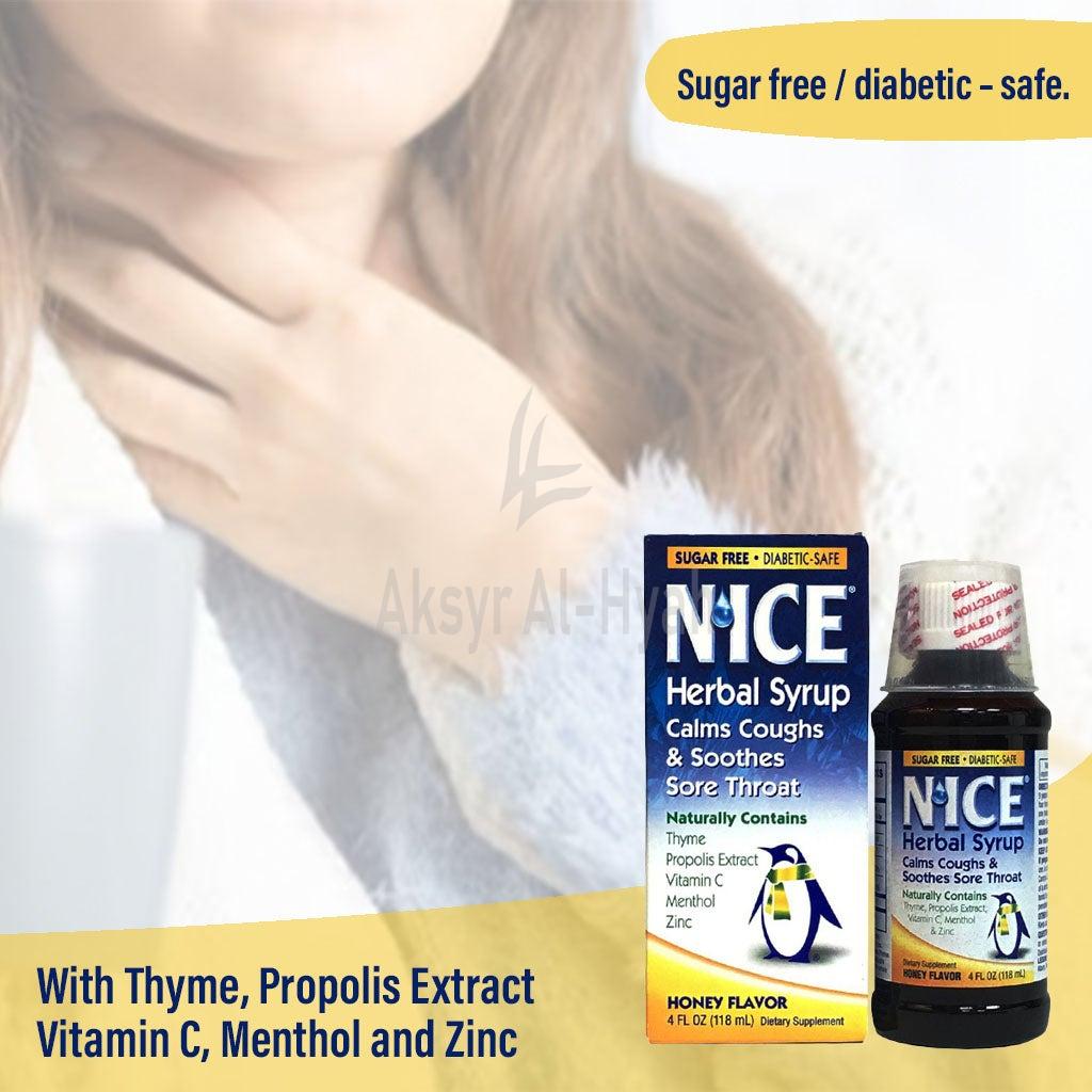 NICE HERBAL COUGH SYRUP 118ML