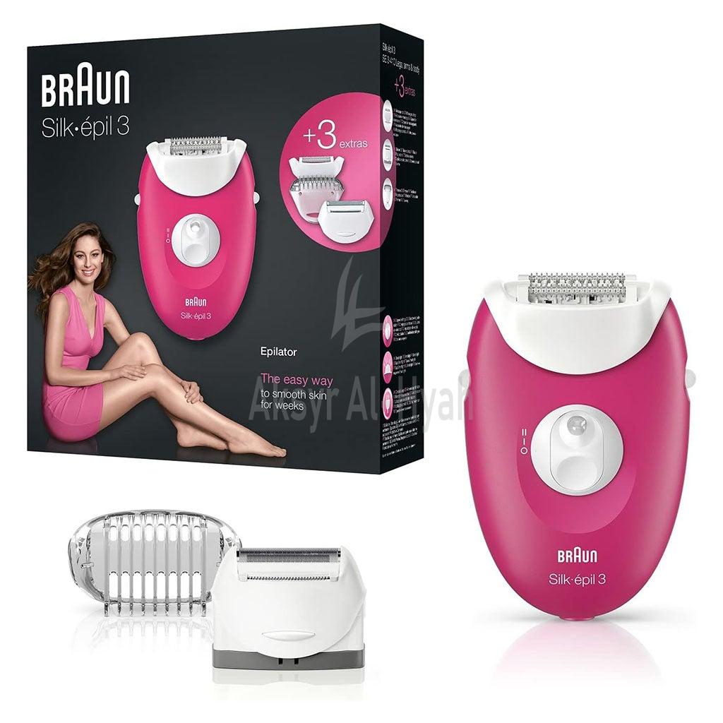 BRAUN SE3410 SILK EPIL 3 PINK (BN126) 1