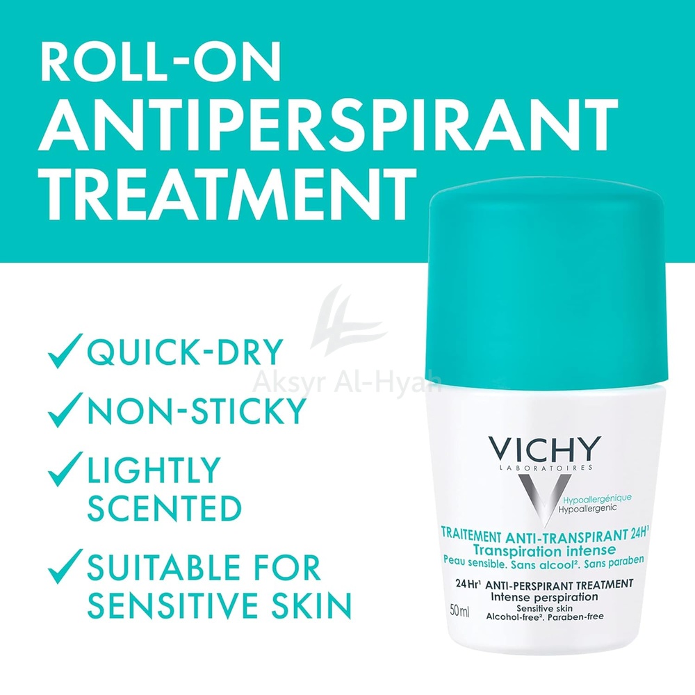 OFFER VICHY DEO.ROLL-ON ANTI-TRANS.SENS.48H 50ML(FM0023652)GREEN TOP 1