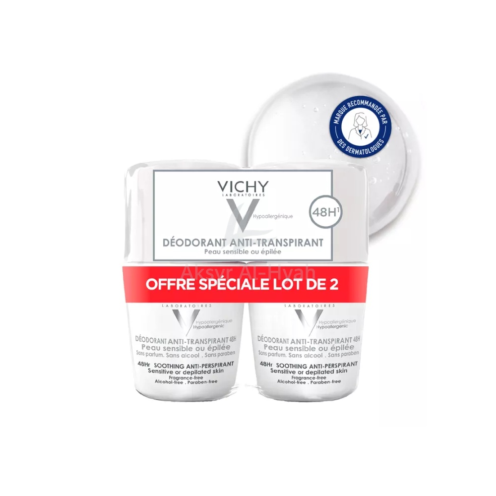 OFFER VICHY DEO ROLL-ON ANT-PERSPIRANT SENS.50ML(FM0023653)WHITE