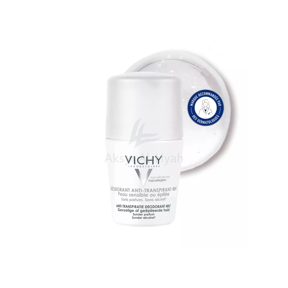 OFFER VICHY DEO ROLL-ON ANT-PERSPIRANT SENS.50ML(FM0023653)WHITE 2