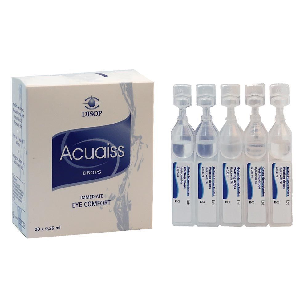 ACUAISS MOIST DROPS MONODOSES 20 X 0.35ML 1