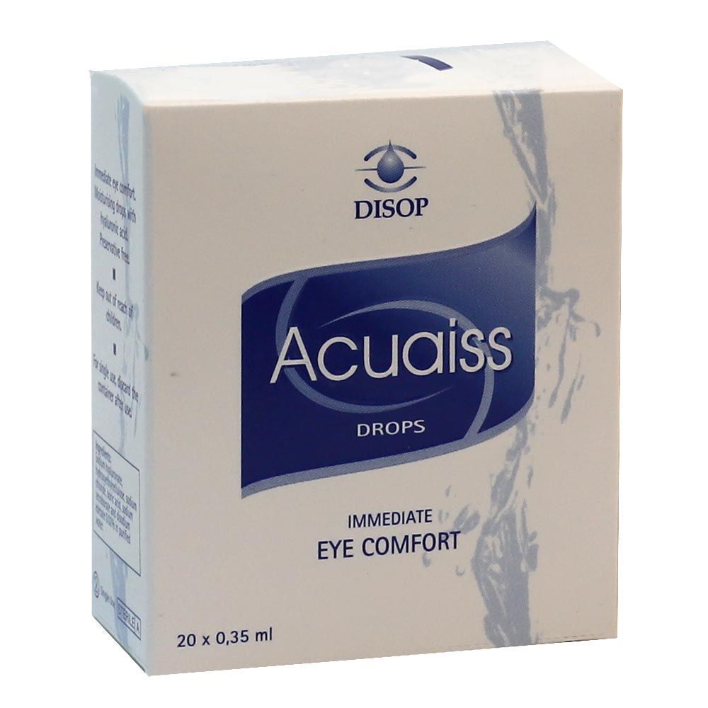 ACUAISS MOIST DROPS MONODOSES 20 X 0.35ML 2