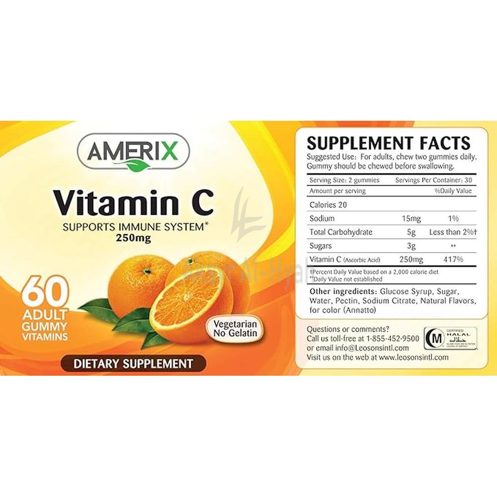 AMERIX VITAMIN C 60'S #15926