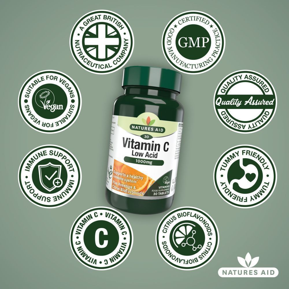 NAT.AID VITAMIN C 1000MG  TAB 30'S 4