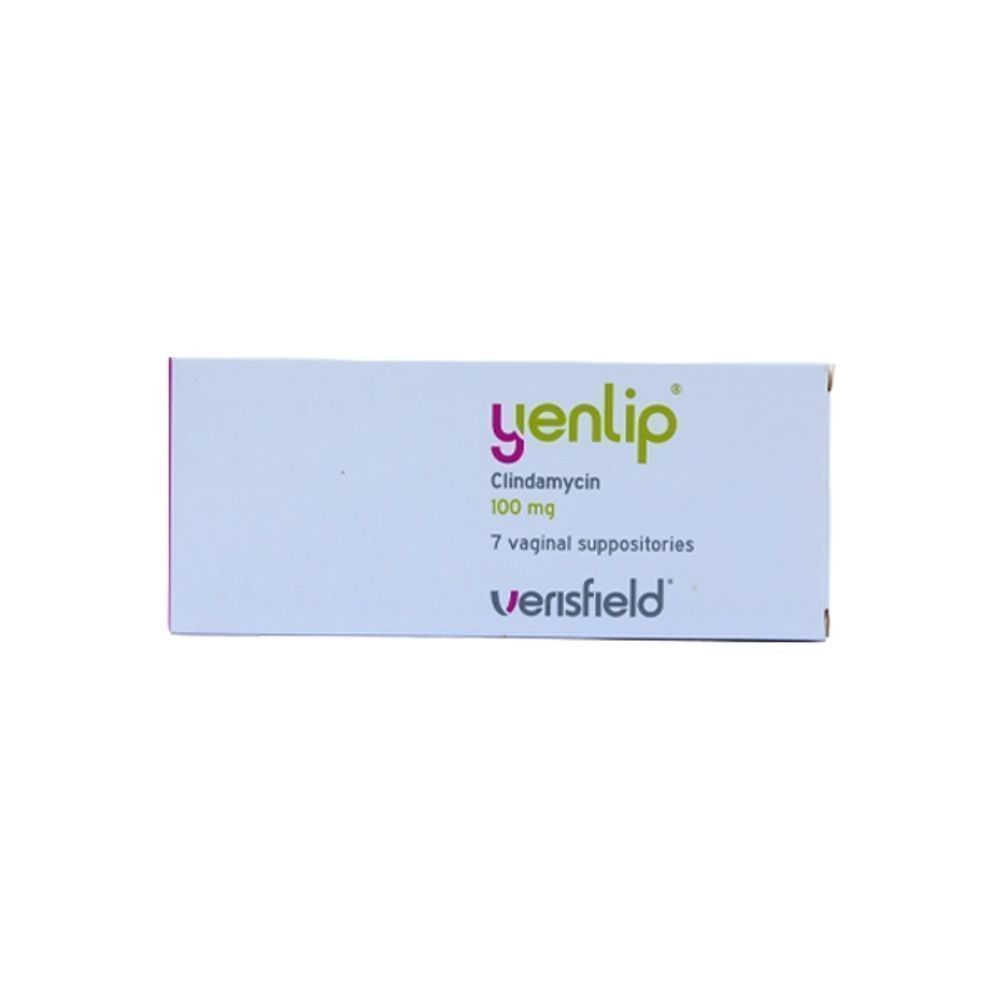 YENLIP 100MG VAGINAL SUPP. 7'S