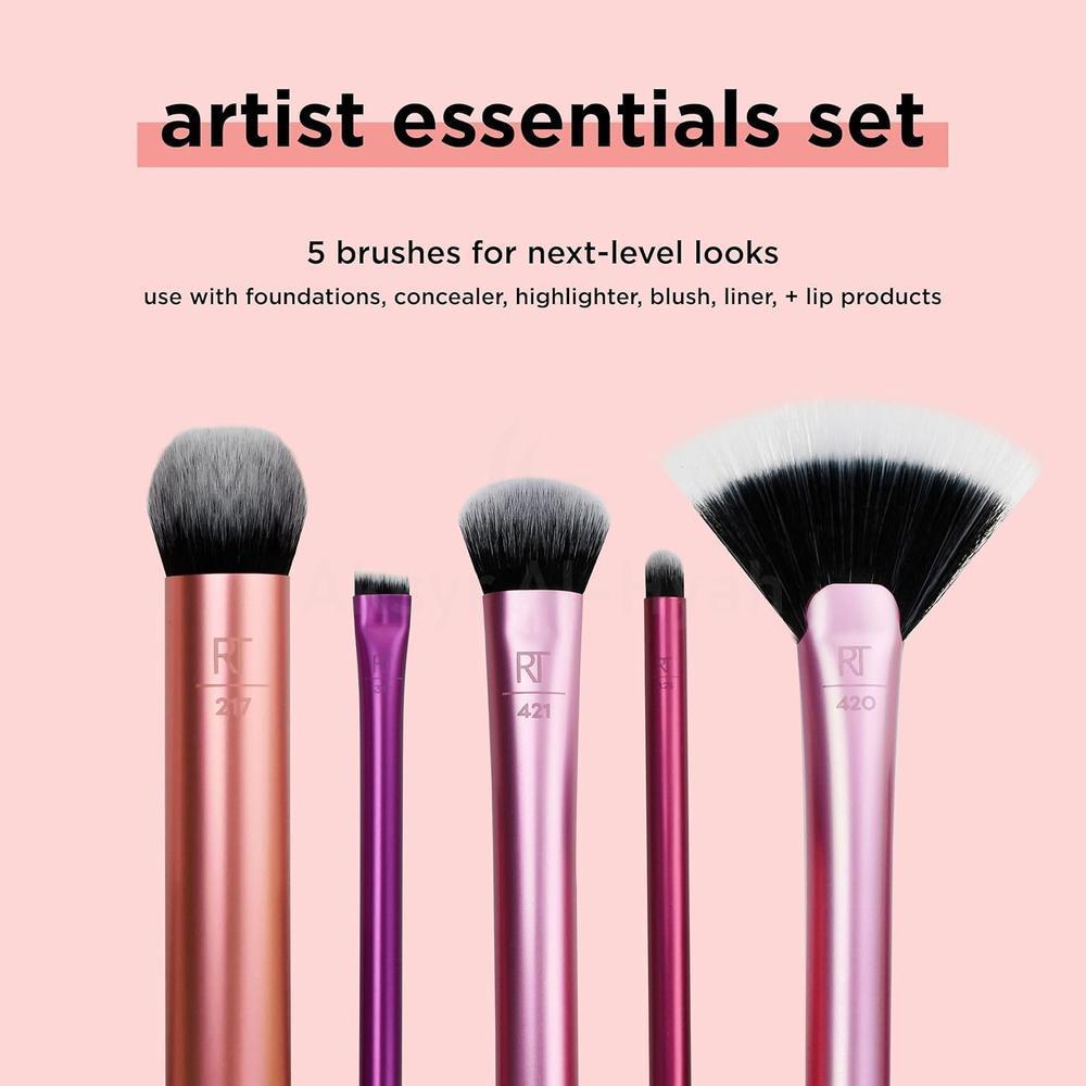 RT FACE+EYE+CHEEK+LIP ESSENTIAL BRUSH SET #01895 1