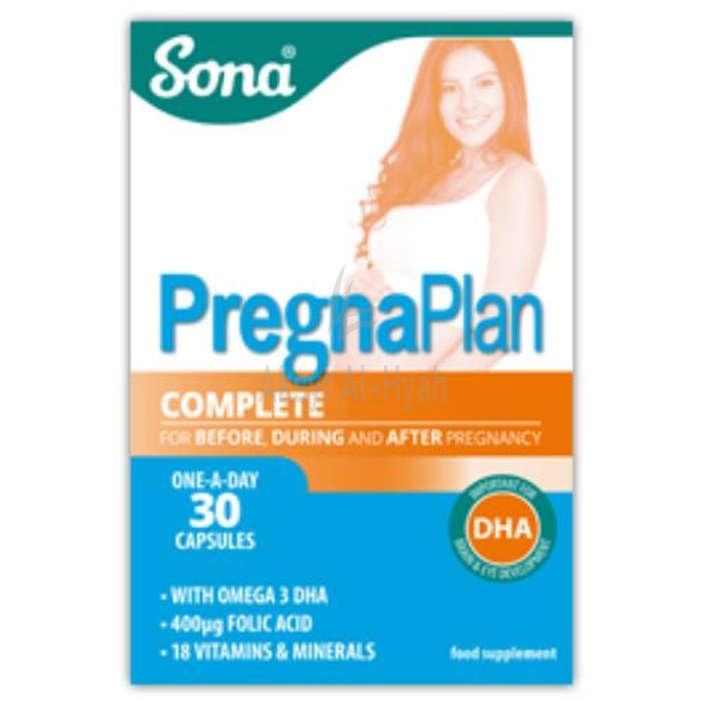 SONA PREGNAPLAN COMLETE (OAD)CAP 30'S