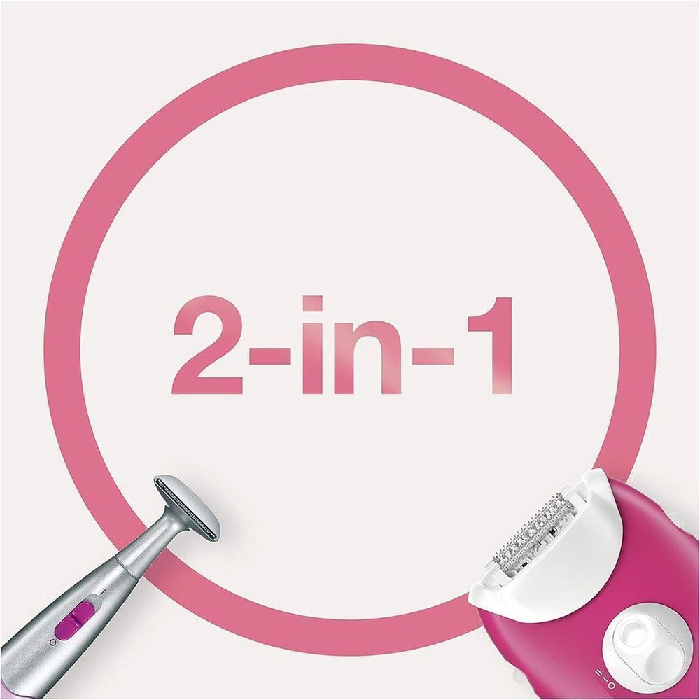 BRAUN SE3420 SILK EPIL 3 & BIKKINI TRIMMER (BN123)