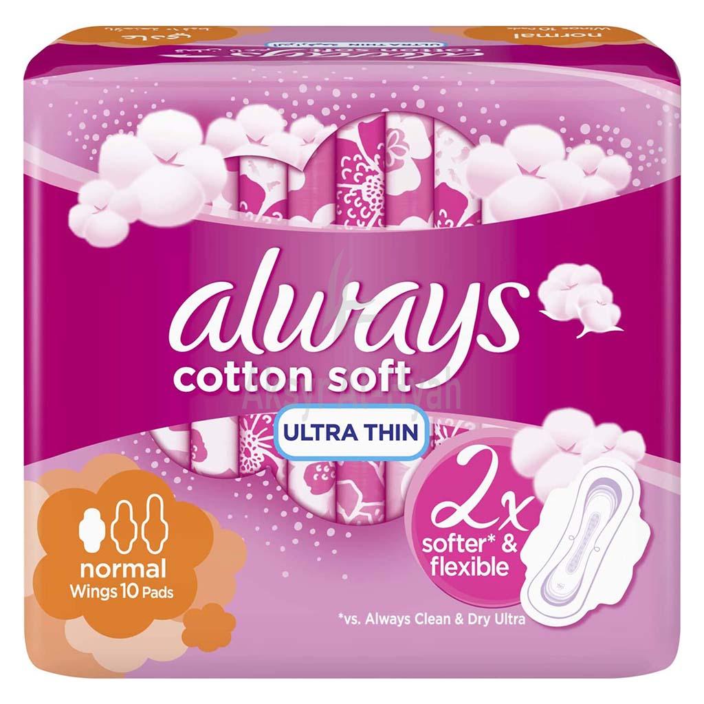 ALWAYS COTTONY SOFT ULTRA THIN NORMAL PAD 10'S(PG734) 6