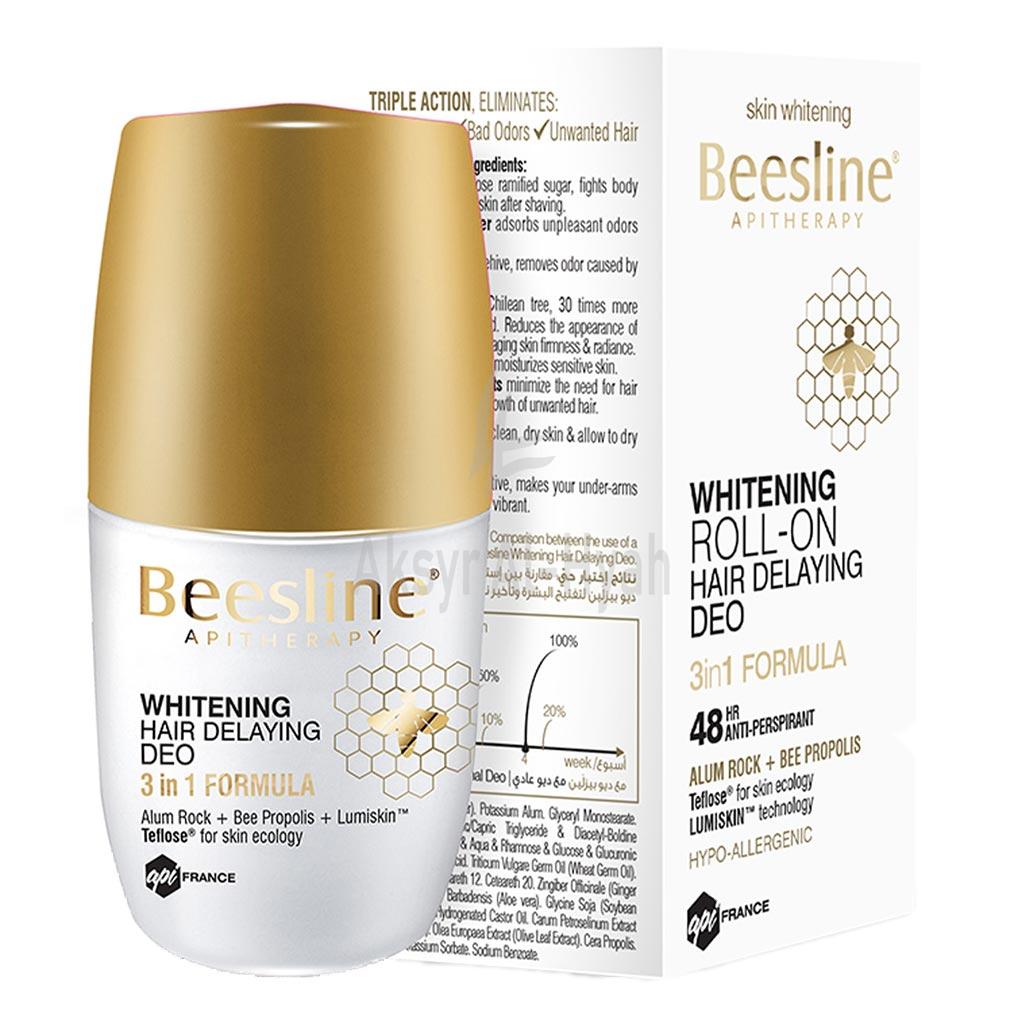 BEESLINE DEO WHIT.5 IN 1 HAIR DEL.ROLL ON 50ML