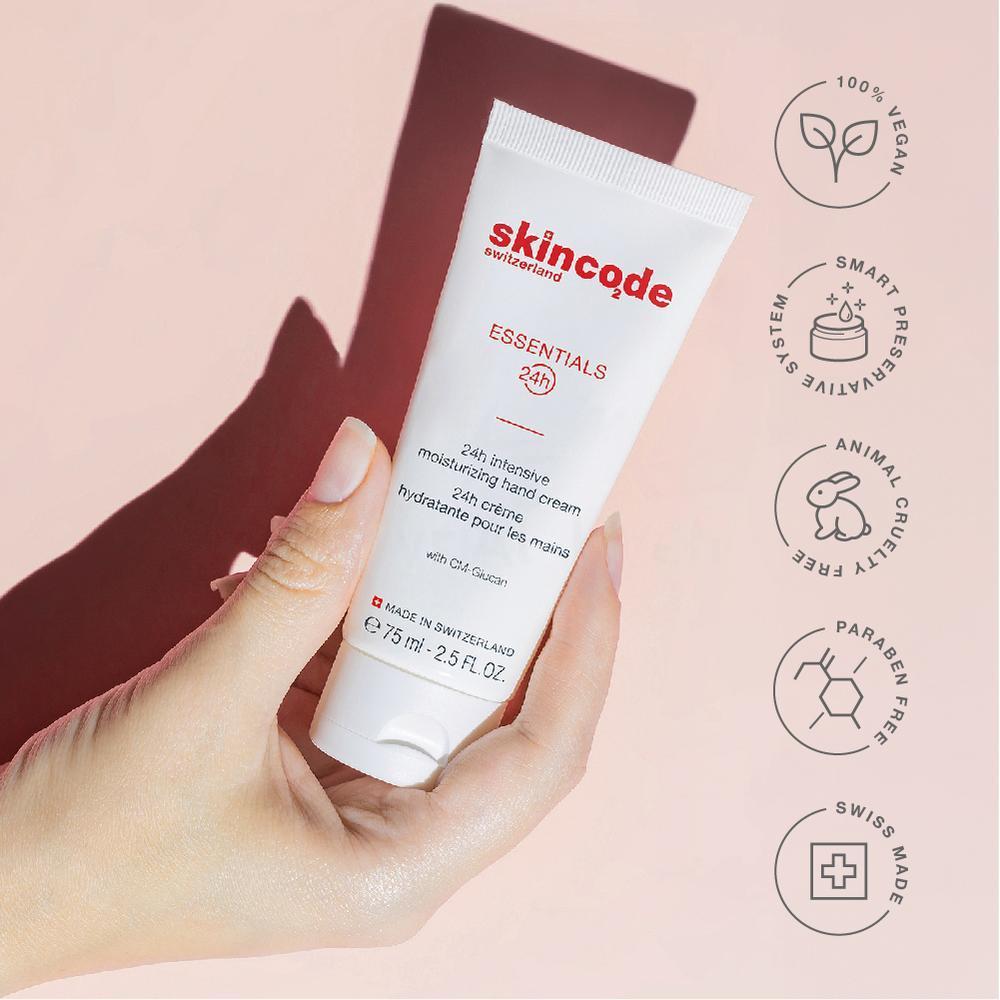 SKINCODE 24H INTENSIVE MOISTURIZING HAND CREAM 75ML #1034 2