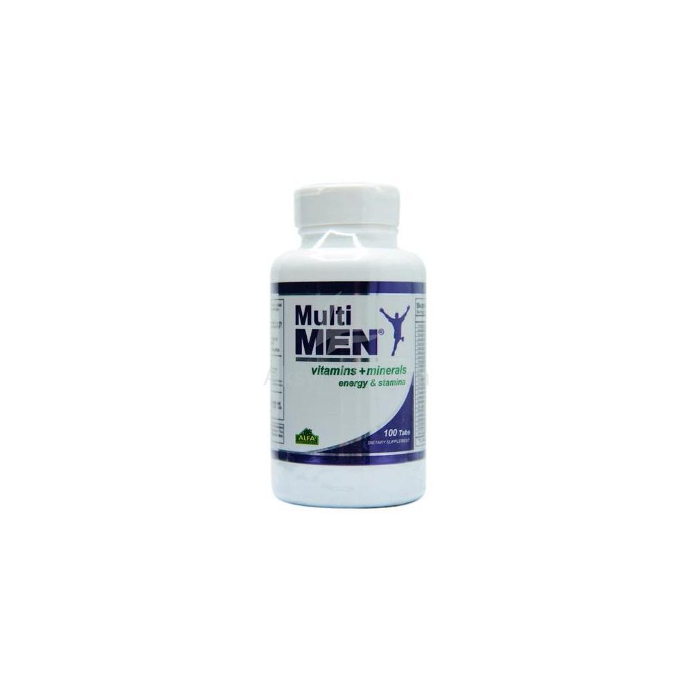 ALFA MULTI MEN TAB 100'S #17145