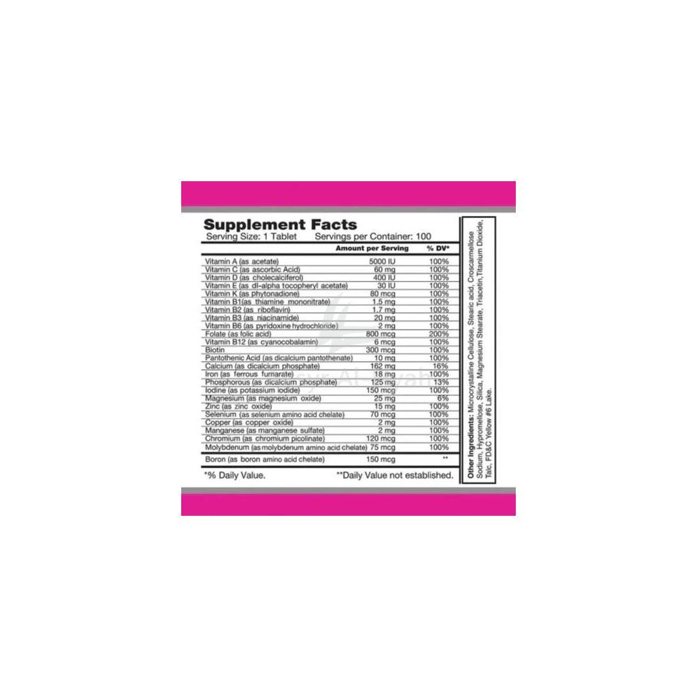 ALFA MULTI WOMEN TAB 100'S #17144 1