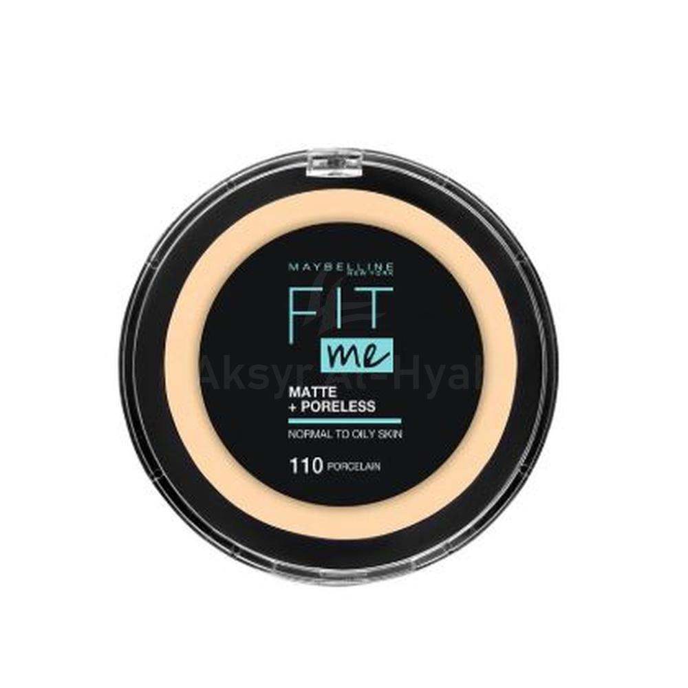 MAYBELLINE FIT ME MATTE+PORELESS POWDER 110 PORECLEAIN 12G#FM0024651