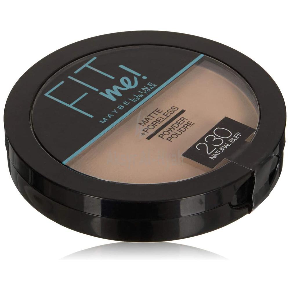 MAYBELLINE FIT ME MATTE+PORELESS POWDER 230 NATURAL BUFF12G#FM0024793