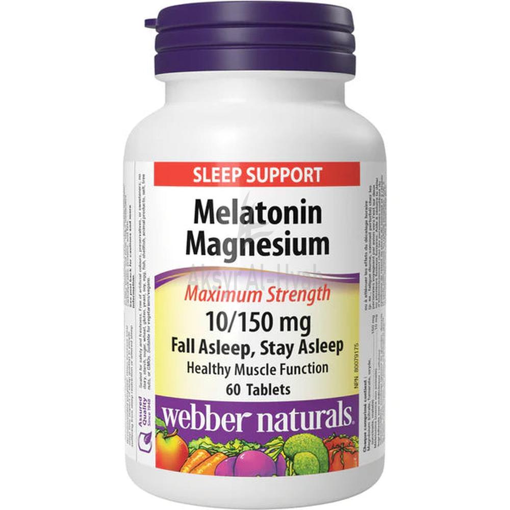 WN MELATONIN MAGNESIUM 10/150MG TAB 60'S