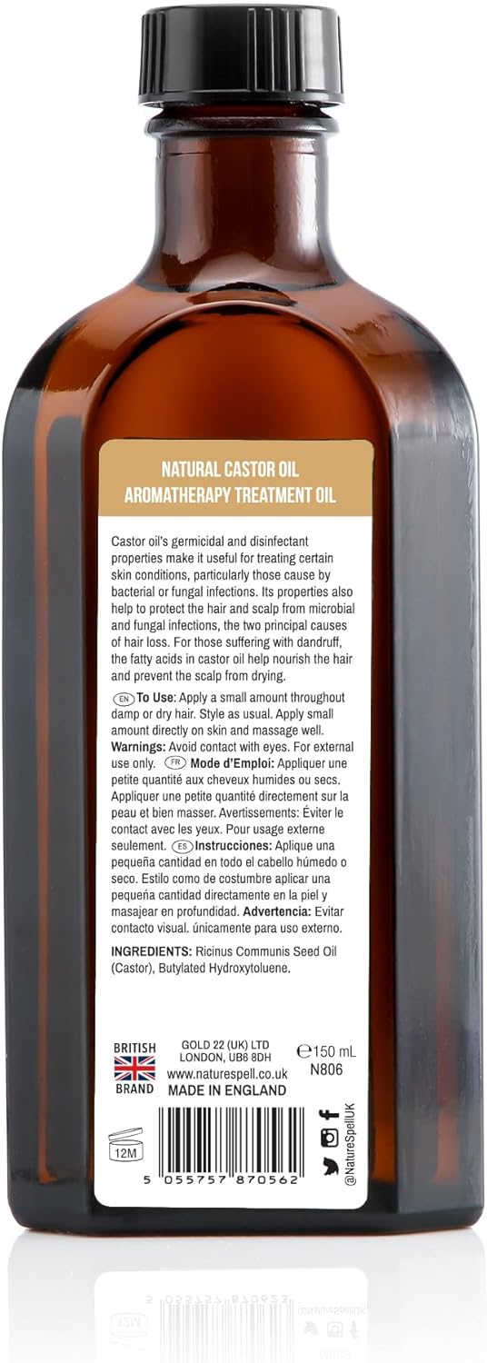NATURE SPELL CASTOR OIL 150ML #16627 3