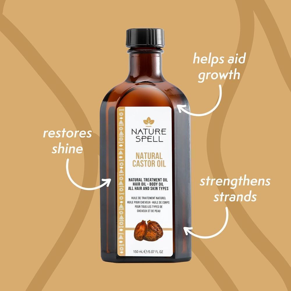 NATURE SPELL CASTOR OIL 150ML #16627 5