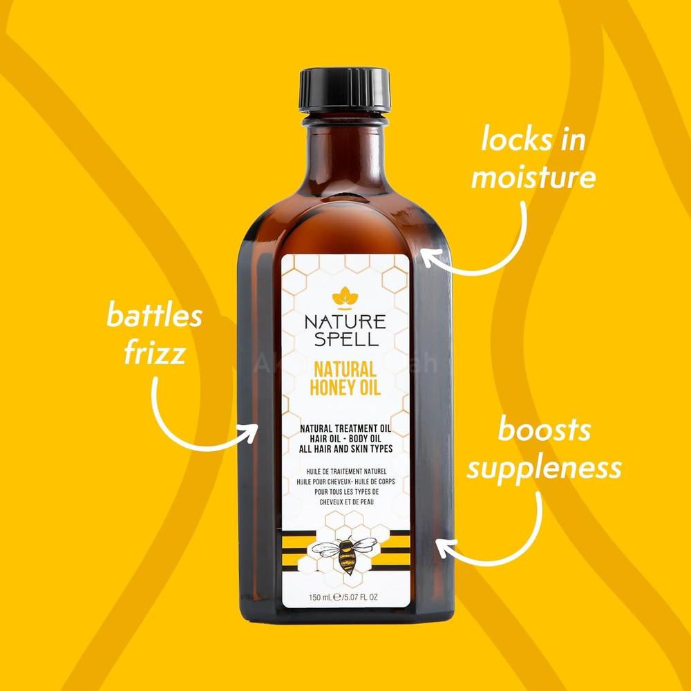 NATURE SPELL NATURAL HONEY OIL 150ML 1