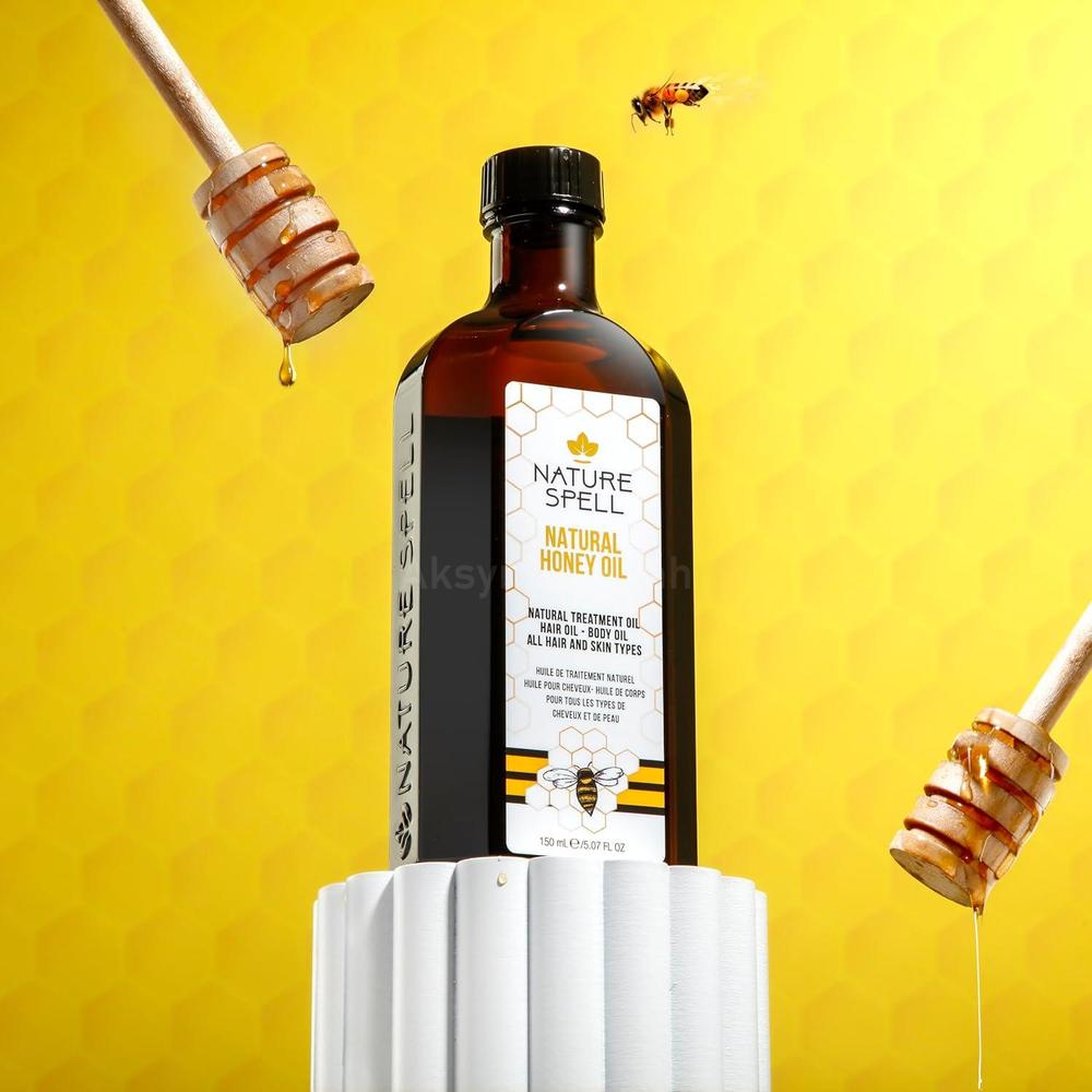NATURE SPELL NATURAL HONEY OIL 150ML 3