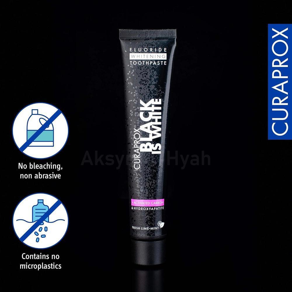 CURAPROX BLACK IS WHITE T/PASTE 90ML #17633 2