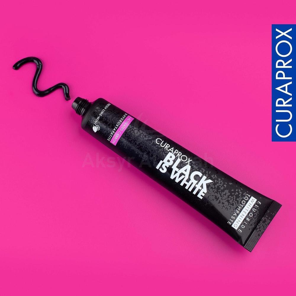 CURAPROX BLACK IS WHITE T/PASTE 90ML #17633 5