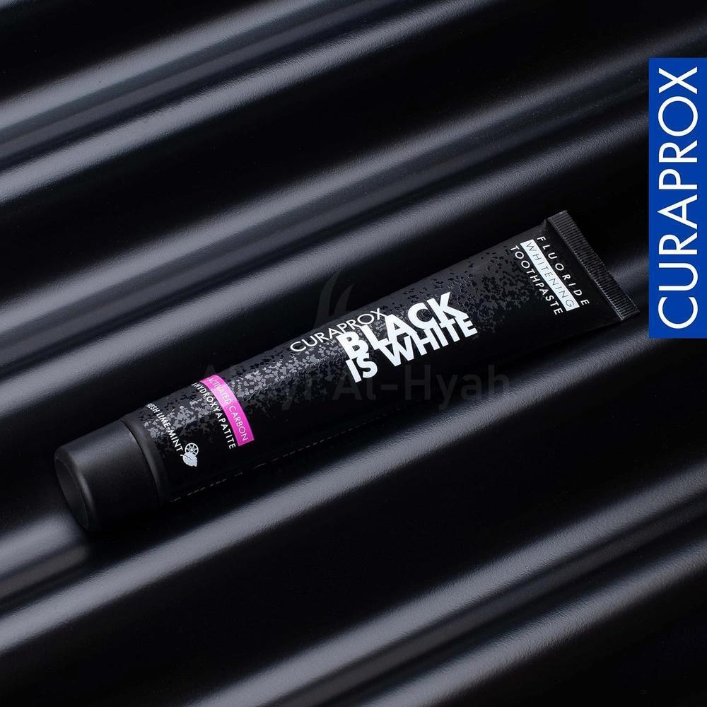 CURAPROX BLACK IS WHITE T/PASTE 90ML #17633 6