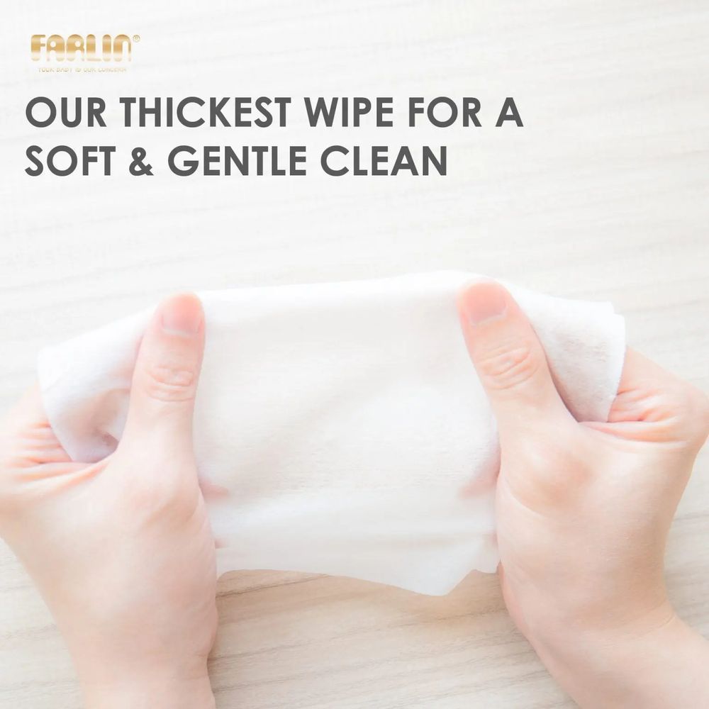 FARLIN WET WIPES PURE WATER BLUE 70'S 7