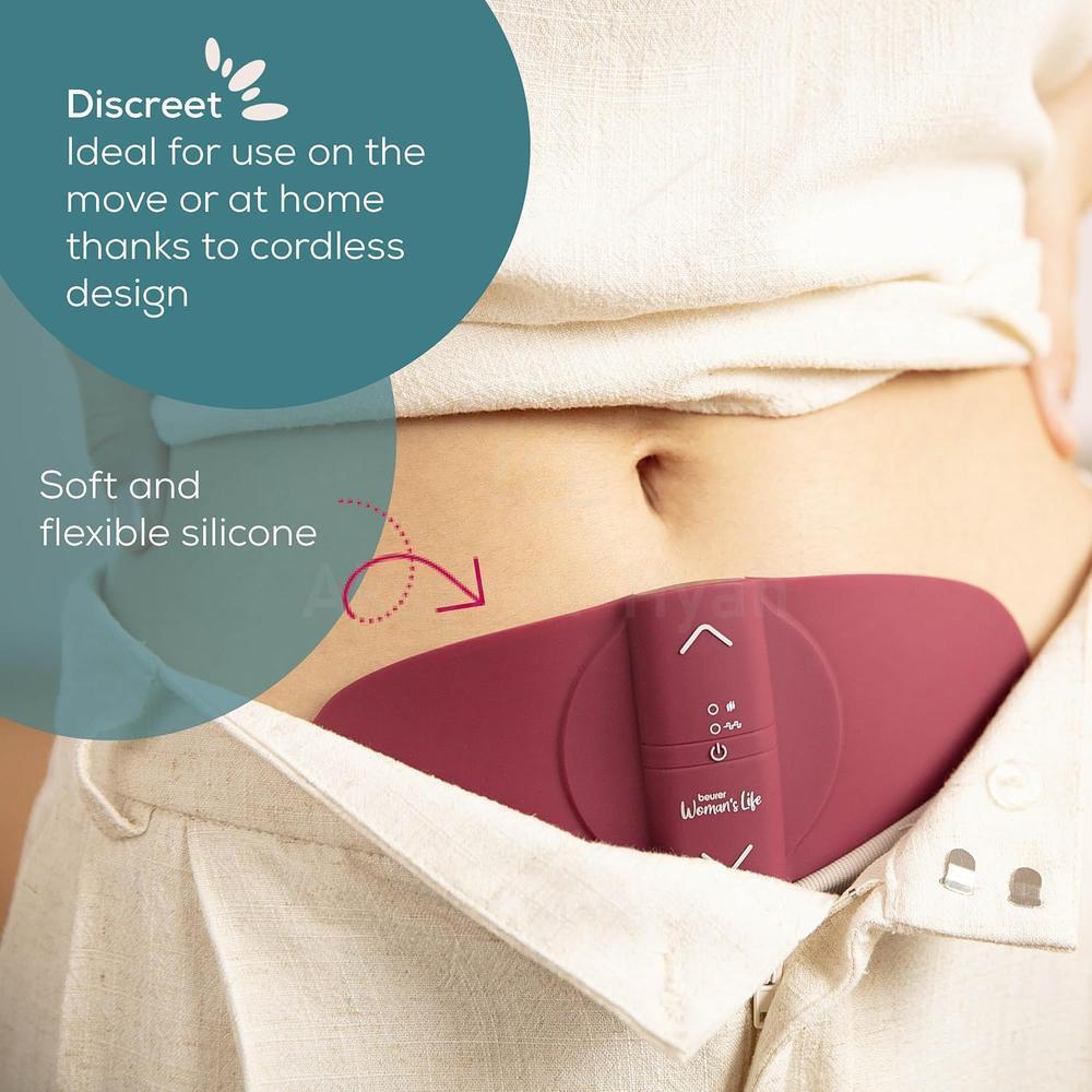 BEURER [EM 50]MENSTRUAL RELAX TENS HEATPAD 3