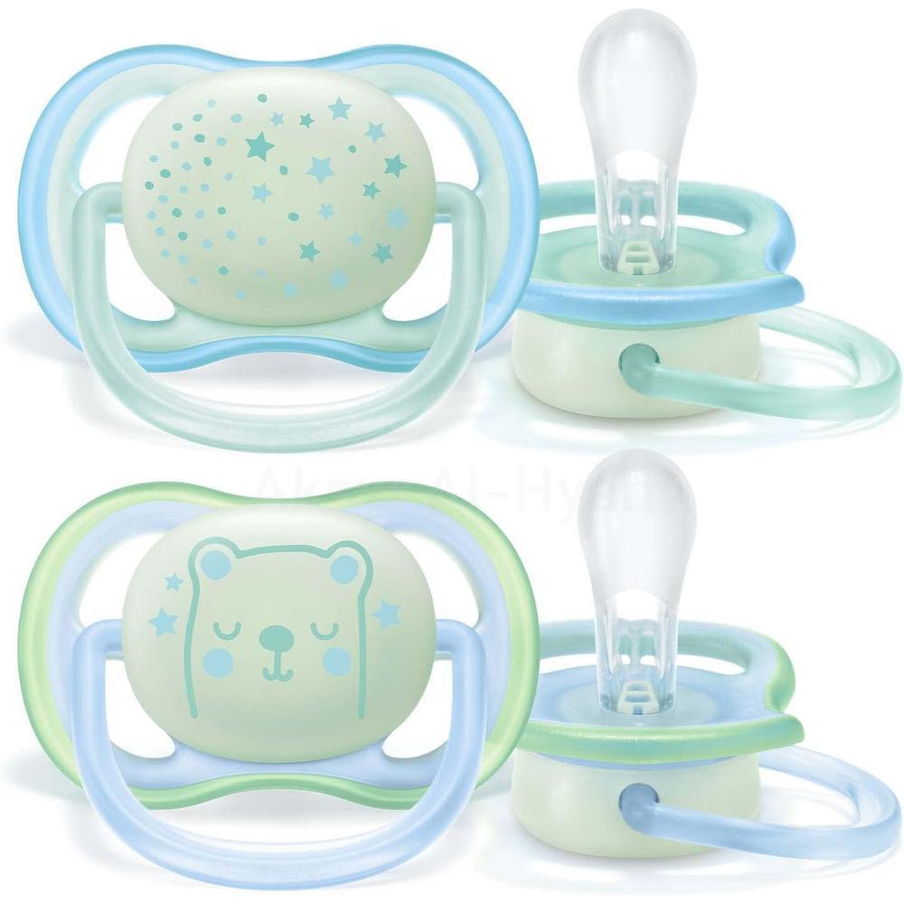 AVENT ULTRA AIR NIGHT SOOTHER 0-6M 2'S SCF376/11 #PA214