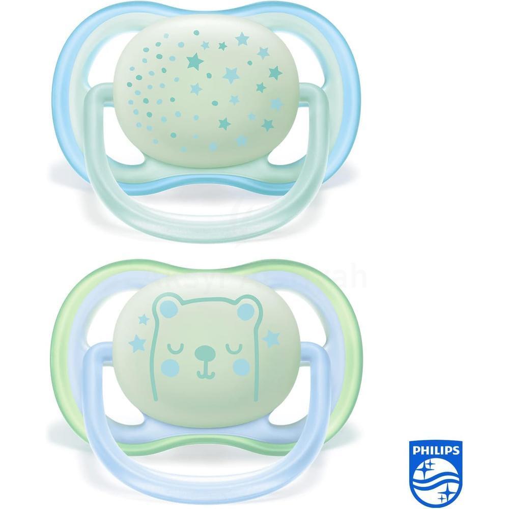AVENT ULTRA AIR NIGHT SOOTHER 0-6M 2'S SCF376/11 #PA214 1
