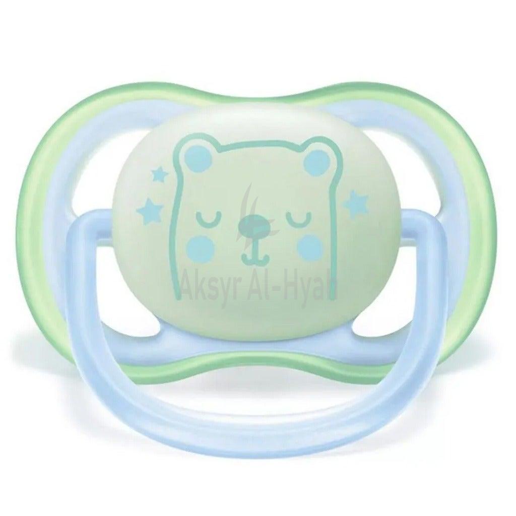 AVENT ULTRA AIR SOOTHER SIL 6-18M 2'S BOY SCF376/21 #PA216 1