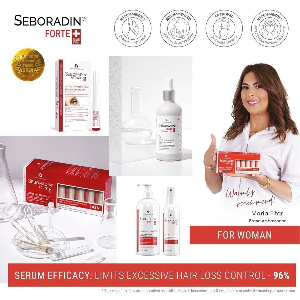 SEBORADIN ANTI HAIR LOSS LOTION 200ML #15552 9