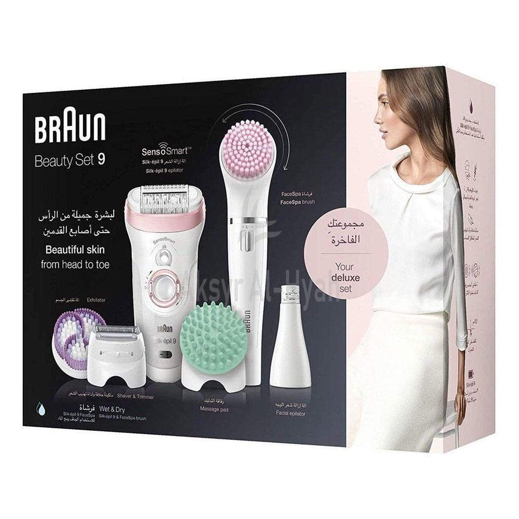 BRAUN SES-9985 BEAUTY SET 9 HEAD TO TOE