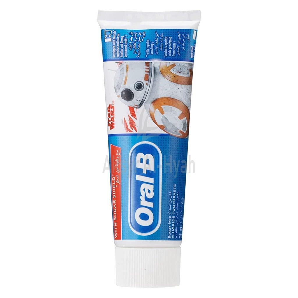 ORAL-B T/PASTE JUNIOR STARWARS 6+YRS 75ML #15000