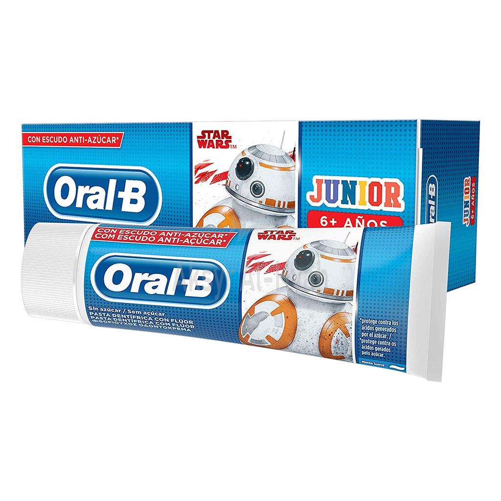 ORAL-B T/PASTE JUNIOR STARWARS 6+YRS 75ML #15000 2