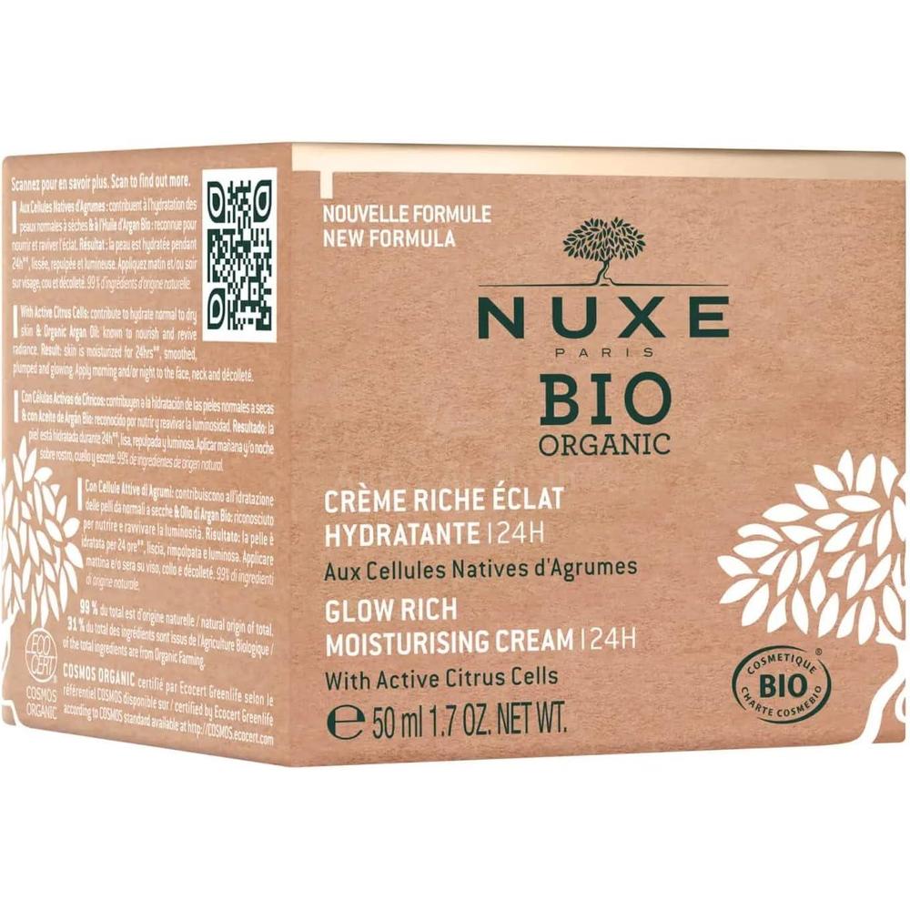 NUXE BIO ORGANIC GLOW RICH MOIST.CREAM 50ML#VN029801