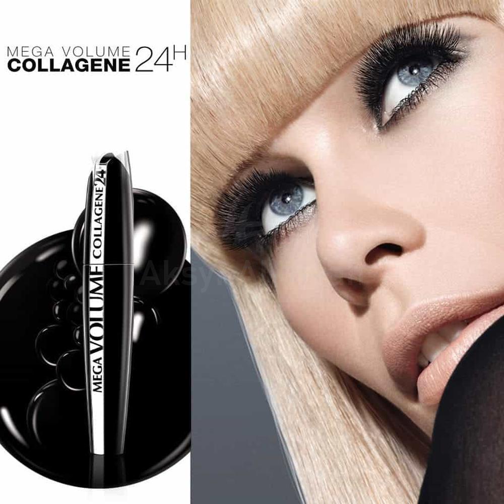 LOREAL MEGA VOLUME COLLAGENE 24H EXTRA BLACK MASCARA 9ML 3